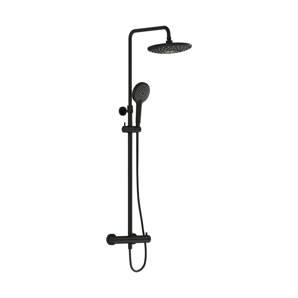 VitrA Aquaheat Bliss 240 2F Shower Column Matt Black