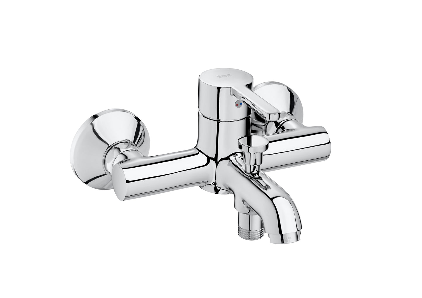 Roca Carelia 3-pack (basin mixer / bath mixer / shower) Chrome