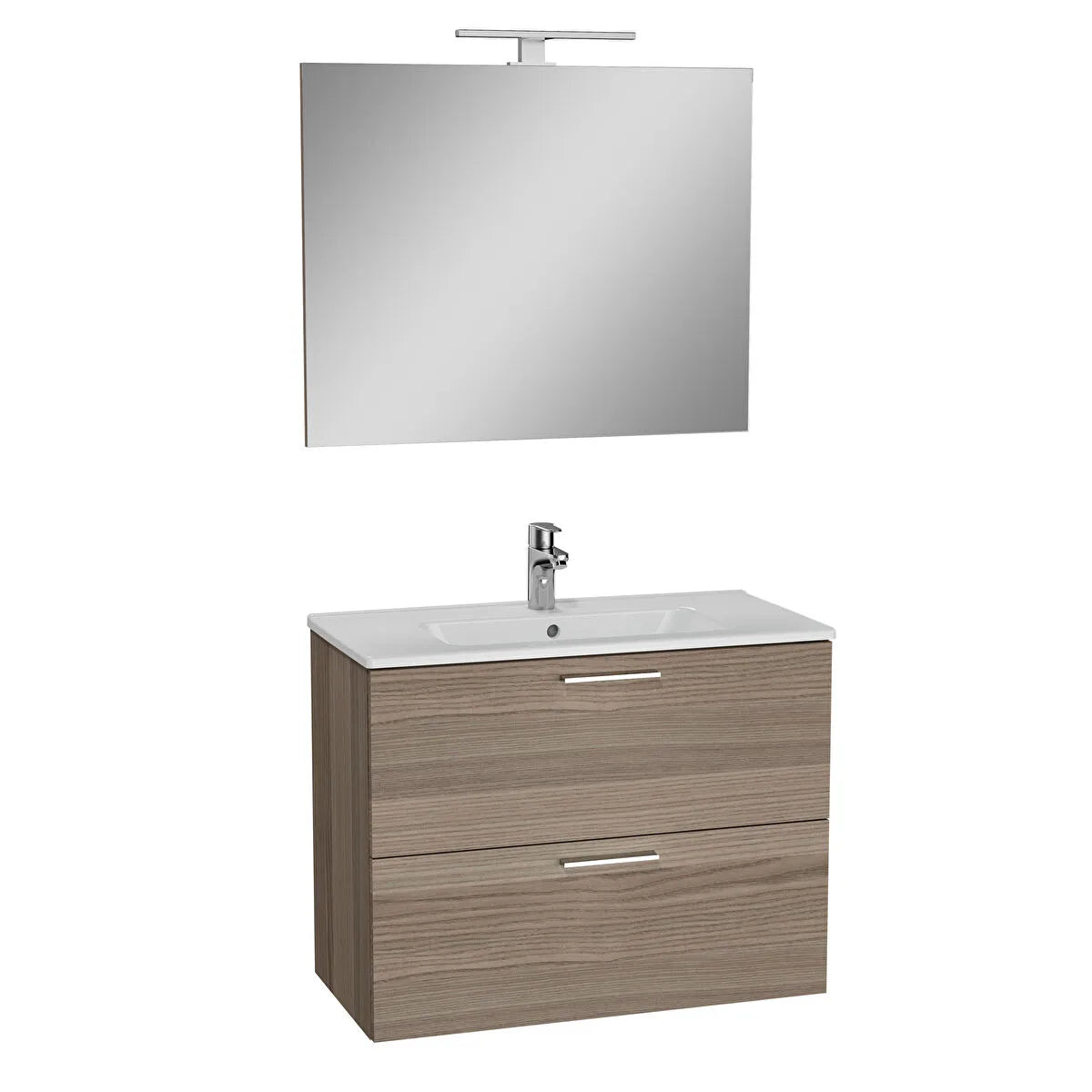 VitrA Mia 80 cm Cordoba (wood-look) with drawers