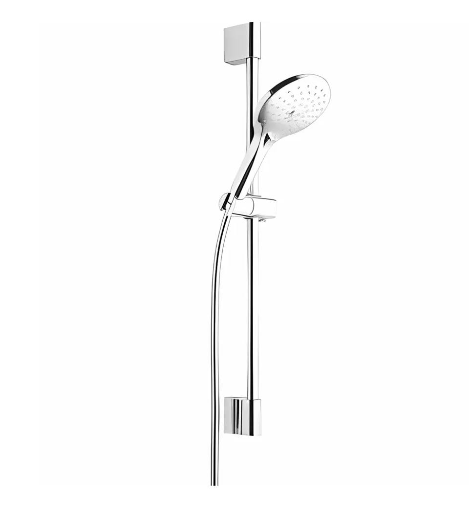 Roca Carelia 3-pack (basin mixer / bath mixer / shower) Chrome