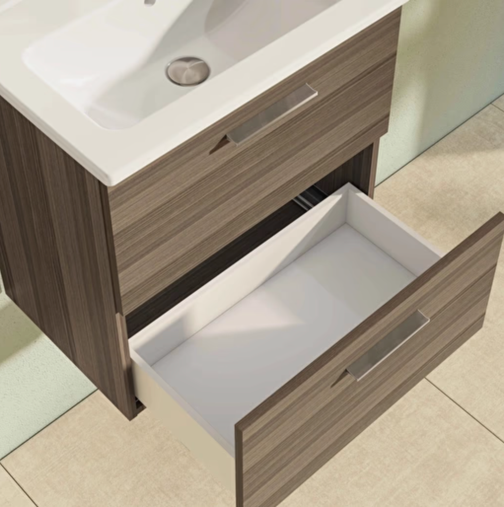 VitrA Mia 60 cm Cordoba (wood-look) with drawers