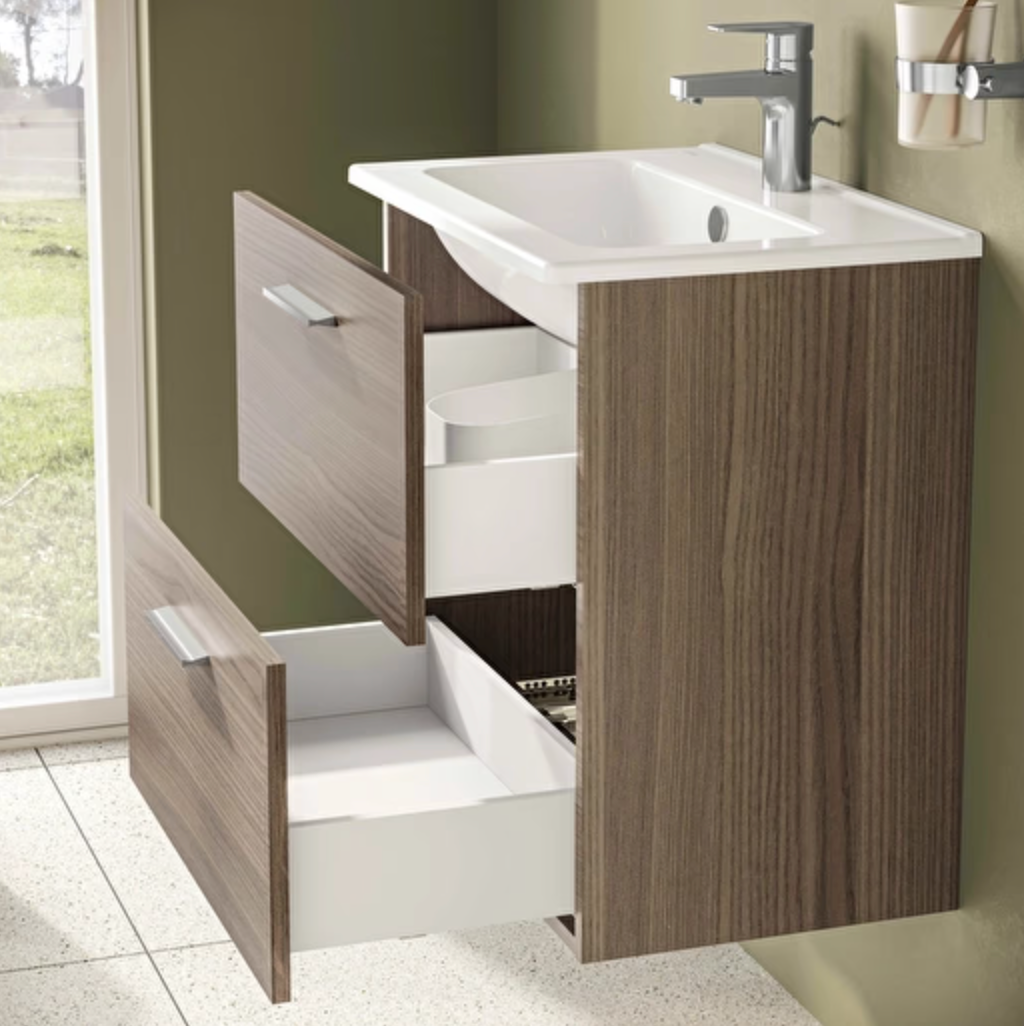 VitrA Mia 60 cm Cordoba (wood-look) with drawers