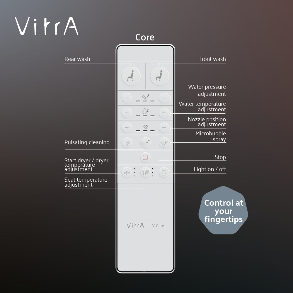 VitrA V-Care 3 Core Smart WC