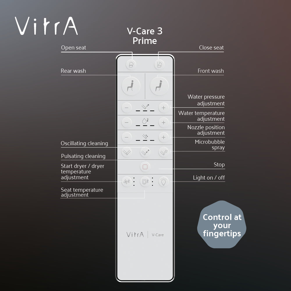 VitrA V-Care 3 Prime Smart WC