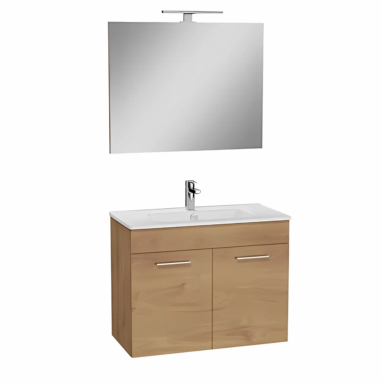 VitrA Mia 80 cm Golden Oak with doors