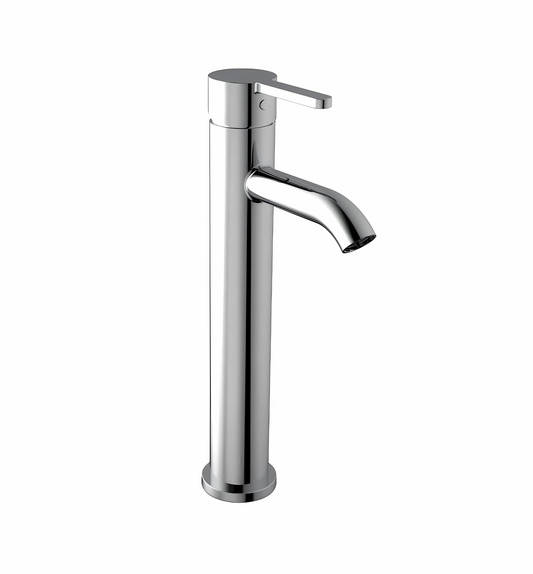 Roca Carelia Cold Start Tall Basin Mixer Chrome (for bowls)