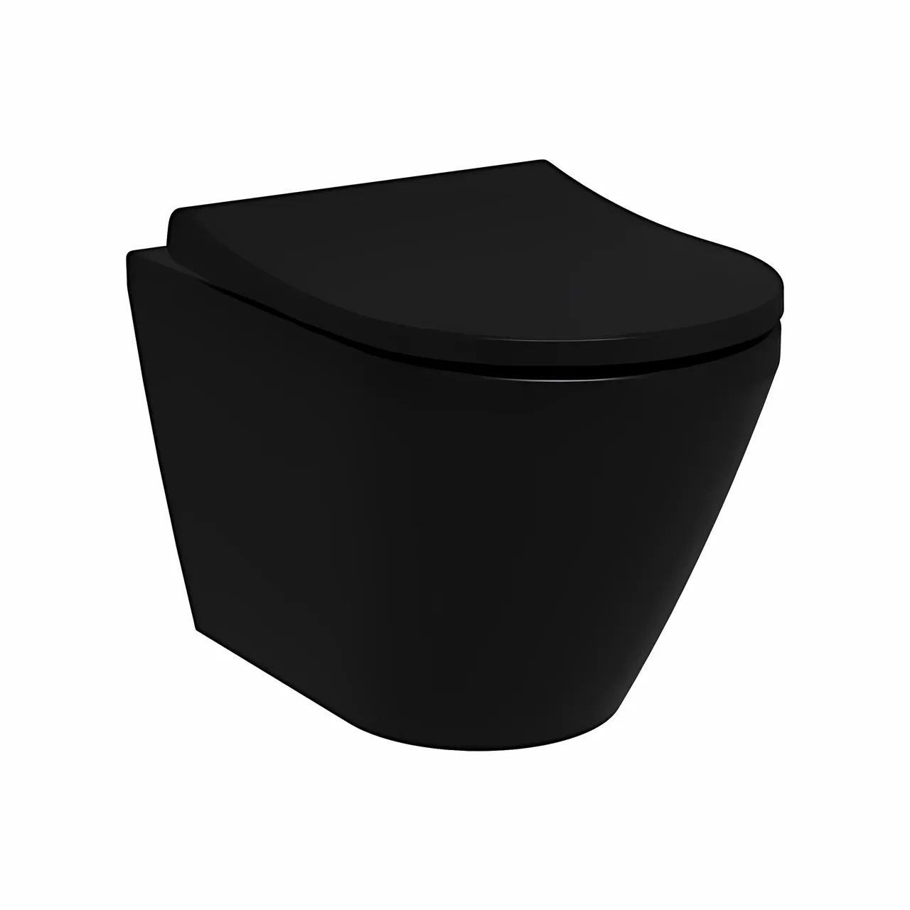 VitrA Integra Round Black WC-Set