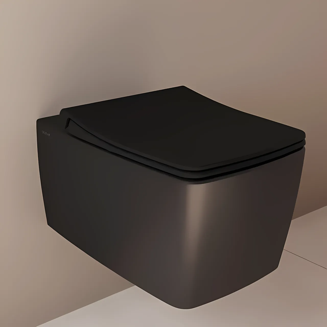 VitrA Metropole Black WC-Set